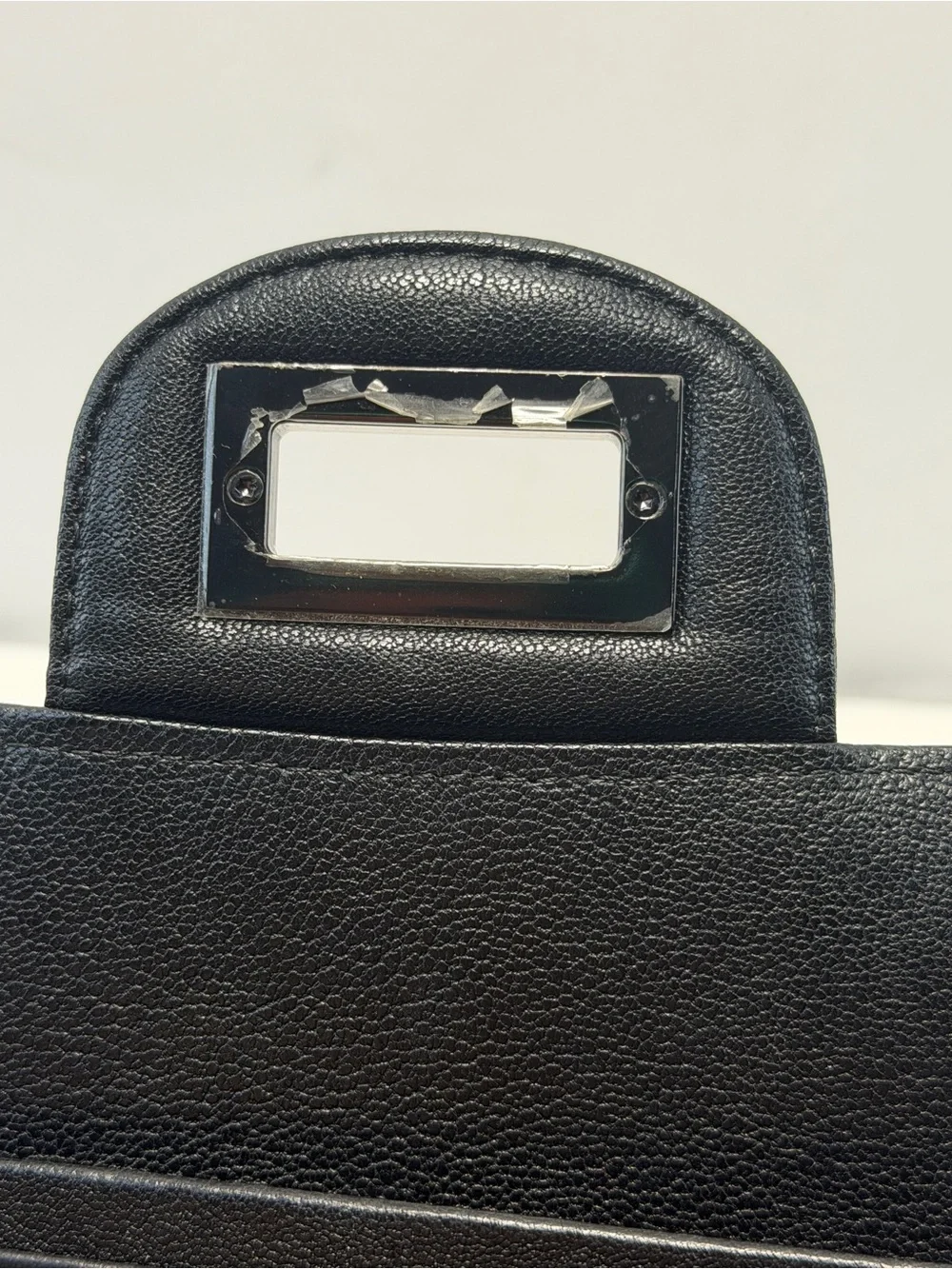 Chanel So Black Reissue 2.55 Flap Bag Chevron Aged Calfskin 227